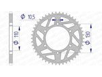 Afam Aluminium zadní mluvený 13814 - 520