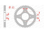 AFAM Steel Standard Back Spropet 14201 - 428