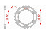 AFAM Steel Standardní zadním Sprock 14501 - 520