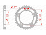 AFAM Steel Standard Back Sprock 14911 - 530