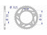 Afam Aluminium zadní mluvený 15605 - 520