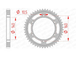 AFAM Steel Standard Back Sprock 16701530