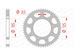 AFAM Steel Standardní zadním Sprock 47200 - 428