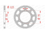 AFAM Steel Standardní zadním Sprock 92115 - 420