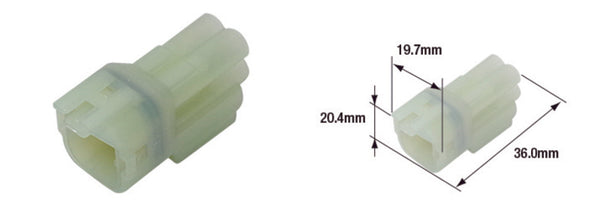 Vodotěsný ženský konektor TourMax 090 (FRSH) -4-pólové-etp-107