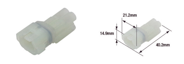 Tourmax Waterproof female connector 090 (FRSH)-2-pole-ETP-44