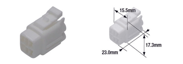 Vodotěsný mužský konektor Tourmax 090 (FRS) -4-pólové-ETP-51