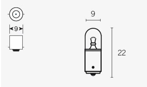V Části T85 žárovky 6V 4W - X10 14682