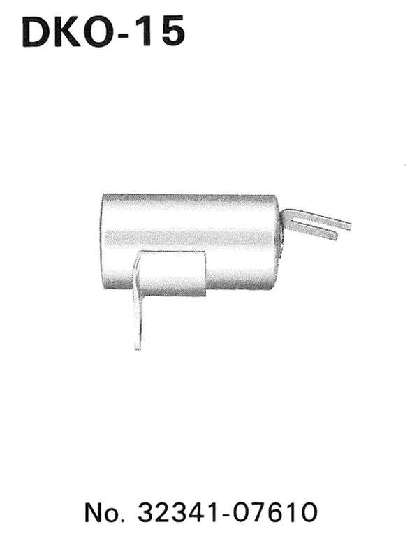 Kondenzátor Tourmax Kawasaki/Suzuki DKO-15