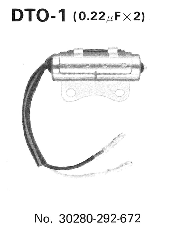 Tourmax Condensser Honda/Kawasaki DTO-1