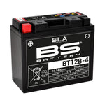 BS BATTERY SLA BATTERY MAINTENANCE FREE FACTORY ACTIVATED - BT12B -4