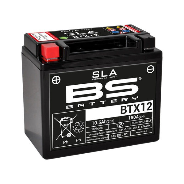 BS baterie SLA Údržba -Bezrázová továrna -Batterie -BTX12