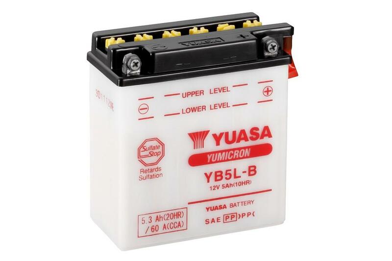 Baterie Yuasa Konvenční s Acid Pack - YB5L -B