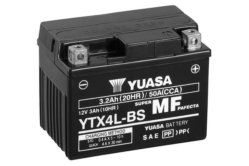 Údržba baterie Yuasa zdarma s Acid Pack - YTX4L -B