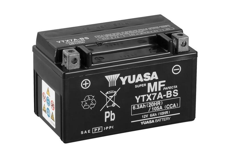 Údržba baterie Yuasa zdarma s Acid Pack - YTX7A -B