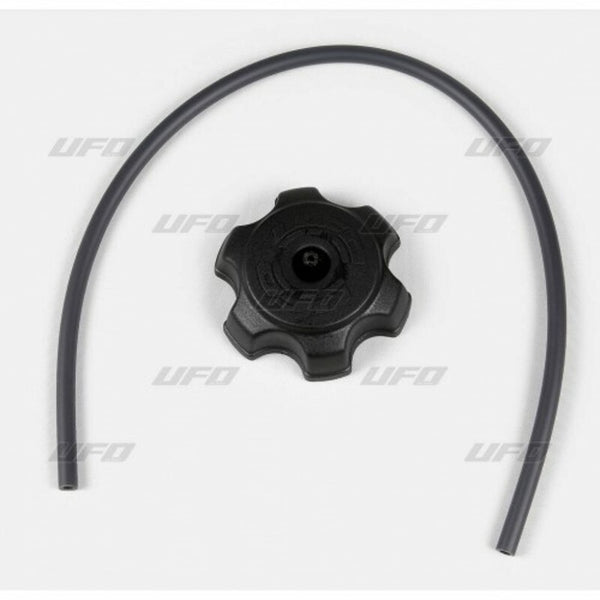 UFP Tank Cap Černý typ Kawasaki KX KA03707@001