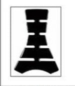 BIHR Tank Pad Small Black SS-527-BK 