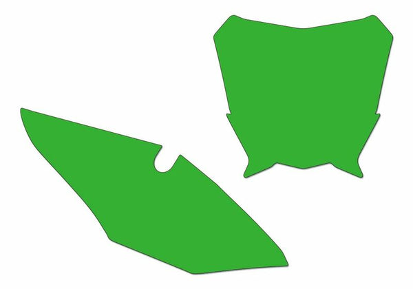 Nálepky Blackbird Plate Green Honda CRF450R 3141/000008