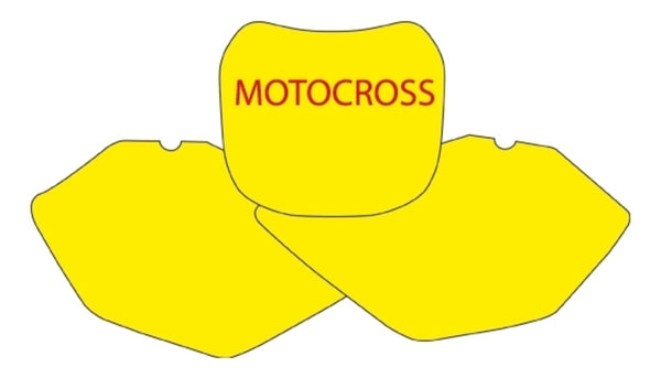 Nálepky Blackbird Plate Blue Yamaha YZ85 3212/000007