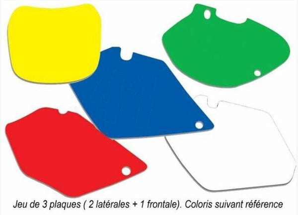 Nálepky na Blackbird Plate Red Yamaha YZ125/250 3224/000009