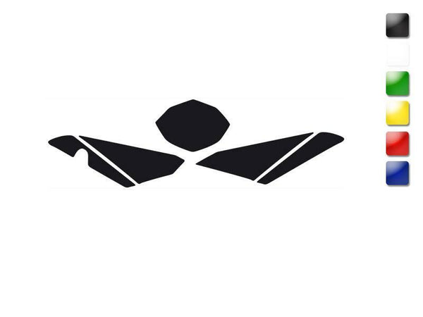 Nálepky Blackbird Plate Black TM 3617/000006