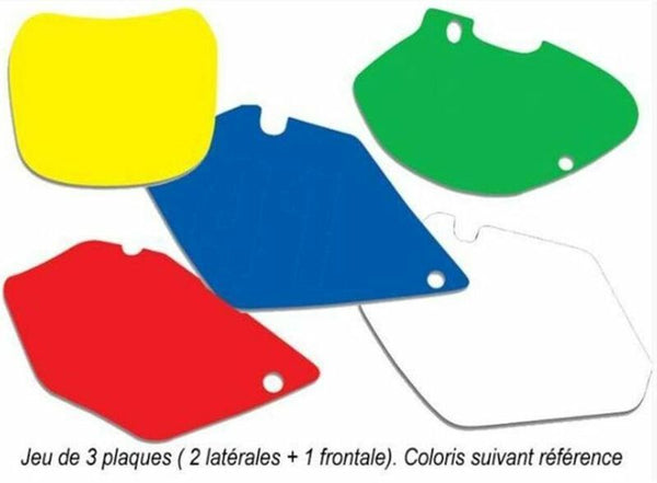 Blackbird Plate Stickers Black Husqvarna 3622/000006