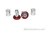 Barkbusters Accessory Bar End Plug eloxovaná červená B-045-rd