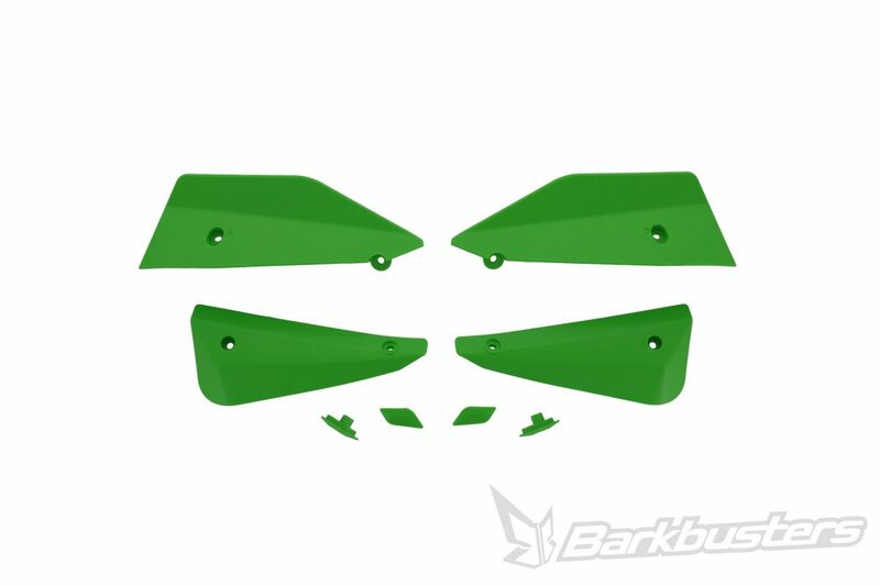 Barkbusters Sabre Deflector Set Green B-084-Gr