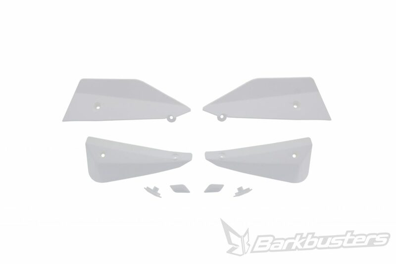 Barkbusters Sabre Deflector Set-White B-084-WH