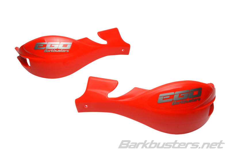 Barkbusters Ego Plastic Guards pouze červené ego-003-00 Rd