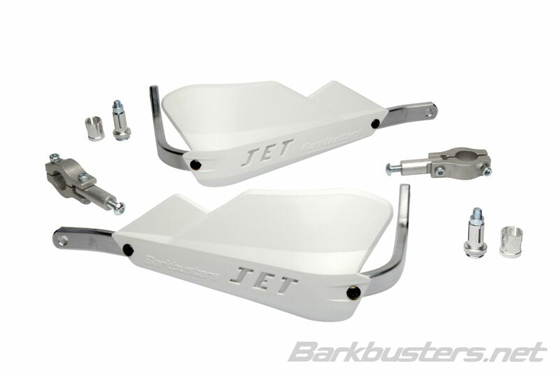 Barkbusters Jet Handguard Two Point Mount rovný Ø22mm White Jet-001-00-WH