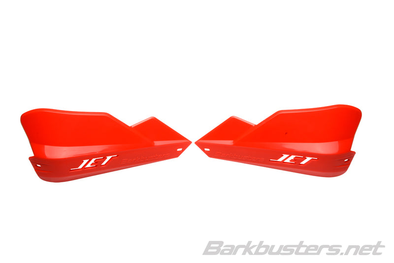 Barkbusters Jet Plastic Guards pouze červené Jet-003-00 Rd