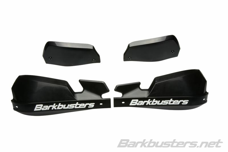 Barkbusters VPS MX Handguard Plastová sada pouze černá/černá deflektor VPS-003-01-bk