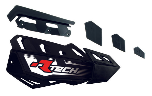 Handguards RaceTech FLX nahrazující kryty černé za 789678 R-repmflnr00