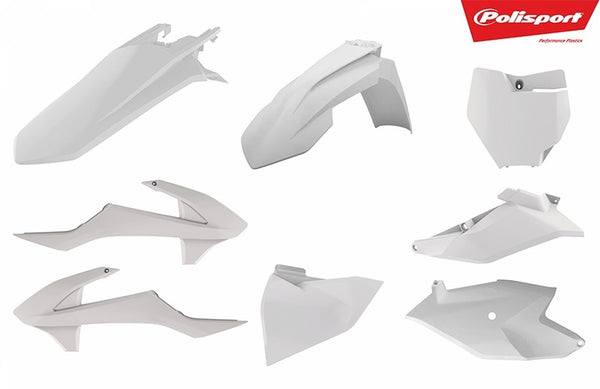 Police Port Plastic Kit White KTM SX85 90761
