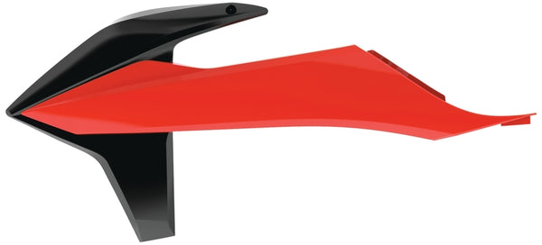 Policejní radiátor pokrývá černou/neon Orange KTM SX/SX-F 84221007