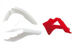 RaceTech Plastic Kit-Oem Bílý/červené plynové plyn EC125/250/300/450 FSR R-KIT GAS-OEM-404