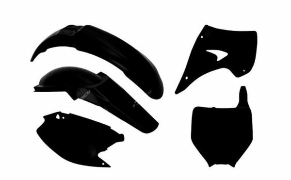 RaceTech Plastic Kit-Black na Kawasaki KX125/250 R-KITKX0-NR0-503