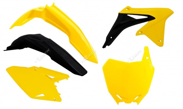 Racetech Plastic Kit Oem Color (14-16) Yellow/Black Suzuki RM-Z450 R-Kitrmz-Oem-508