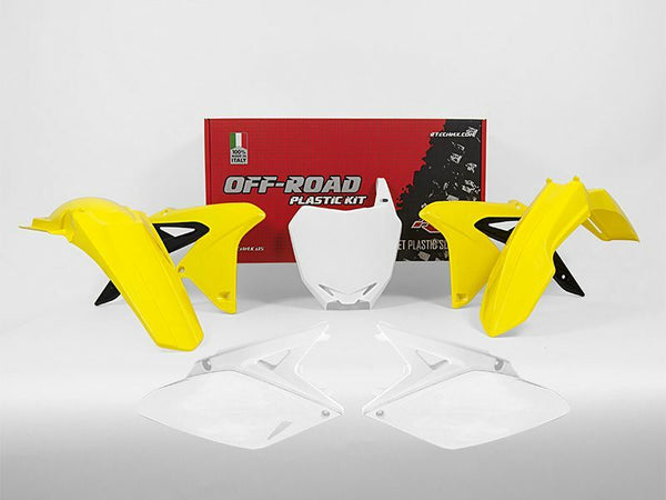 RaceTech Plastic Kit-Oem Color (2018) Suzuki RM-Z250 R-Kitrmz-OEM-592