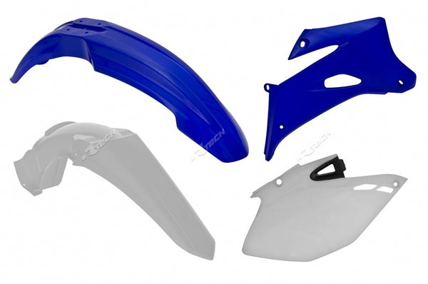 RaceTech Plastic Kit-Oem-Color Blue/White na Yamaha WR-F450 R-KITWRF-OEM-413
