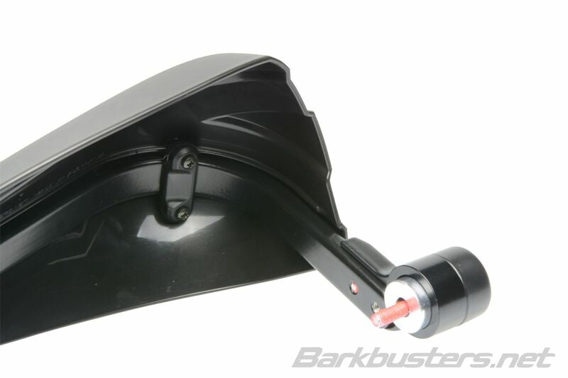 Barkbusters Storm Handguard Kit Single Point Bar End Black STM-007-02-BK