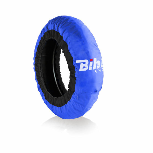 Domácí trať Bihr Domácí autoregulace pneumatiky pro pneumatiky Blue Tire Front 120 / zadní 180-200 mmsbk-a-blue