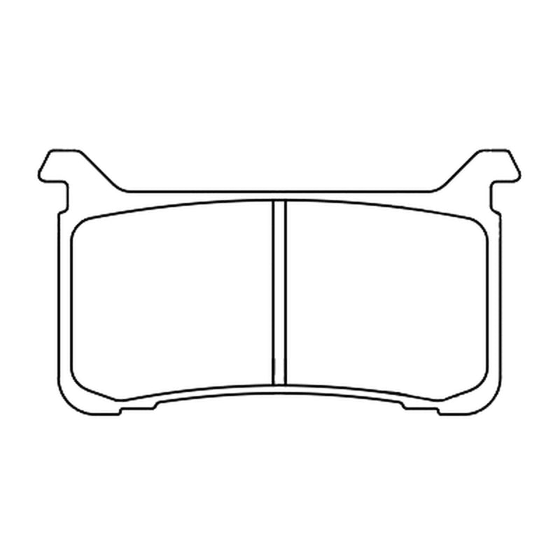 CL BRAKES Silniční sinterované kovové brzdové destičky - 1252A3+ 1252A3+ 