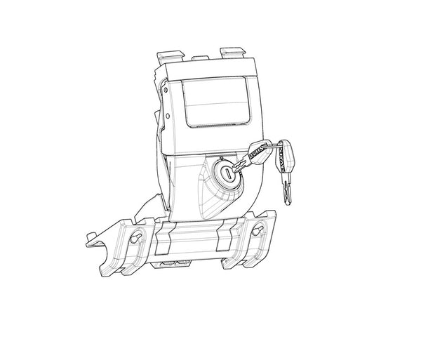 Shad SH35-SH36 Systém zámku D1B362MAR