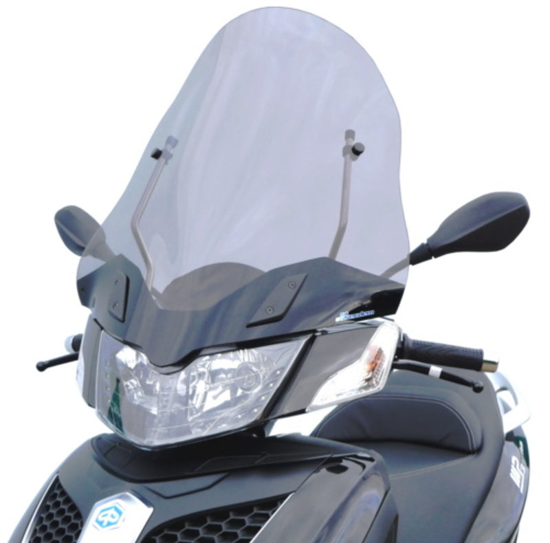 V Části GT čelní sklo Čisté piaggio mp3 125/300 bp008gtin