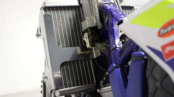 AXP Radiator Protectors Aluminum/Black Sherco AX1574