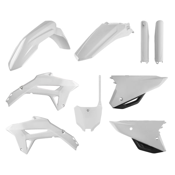 Police Port Plastic Kit White Honda CRF450R 91055
