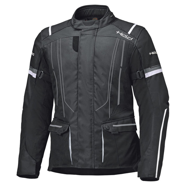 Held Dam Textile MC Jacket Zorro St Black /White