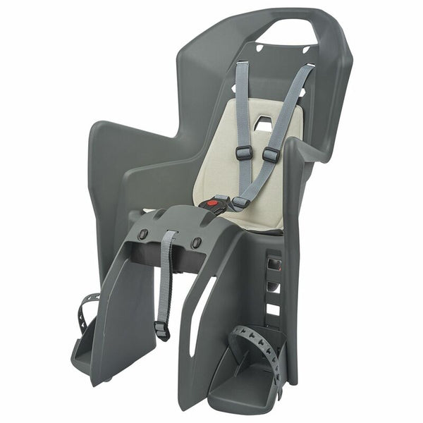 Policie Koolah CFS Zadní nosič sedadel pro dětské kola - uhlí šedá/krém 8631500013